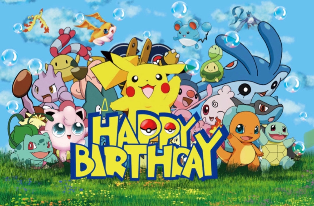 Pokemon Birthday party set