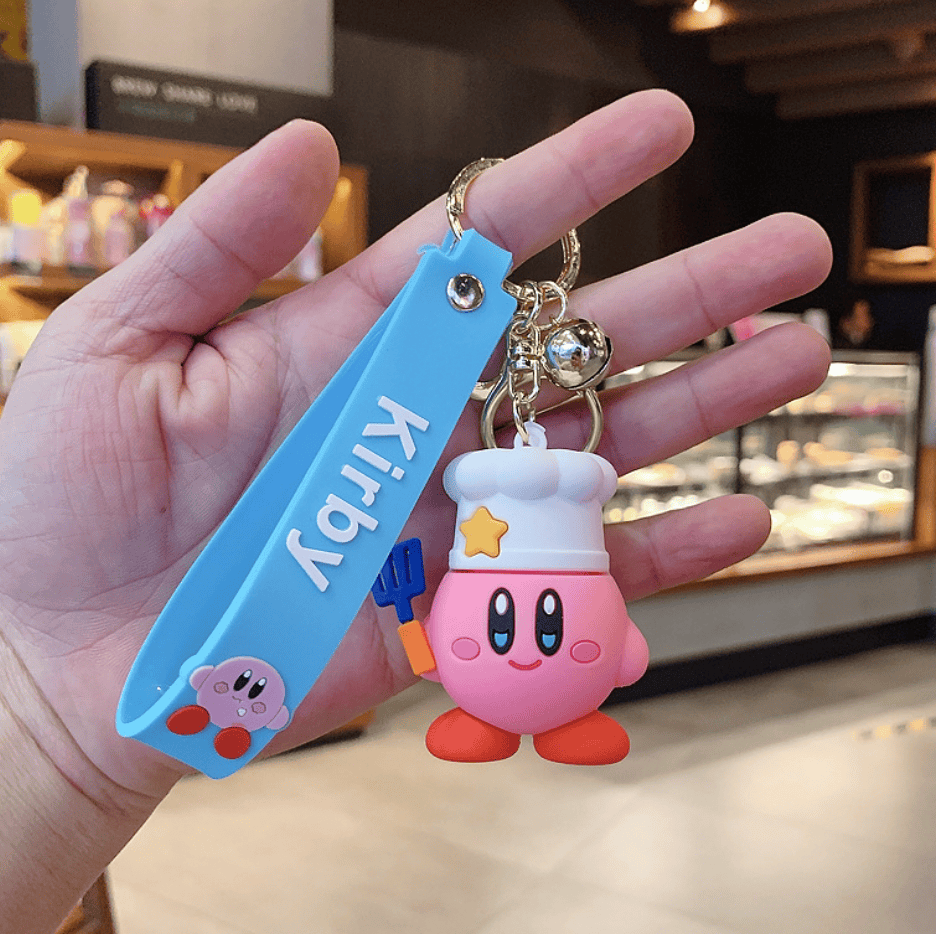 Kirby Chef Keychain.