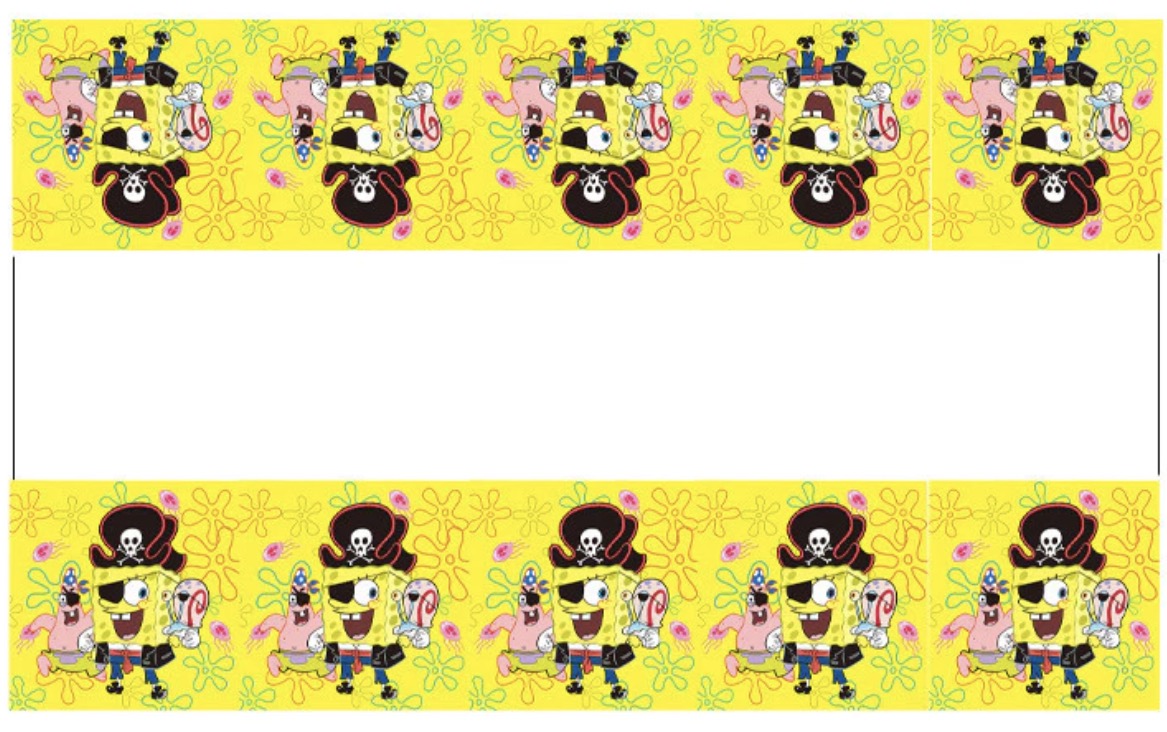 SpongeBOB Birthday party set.