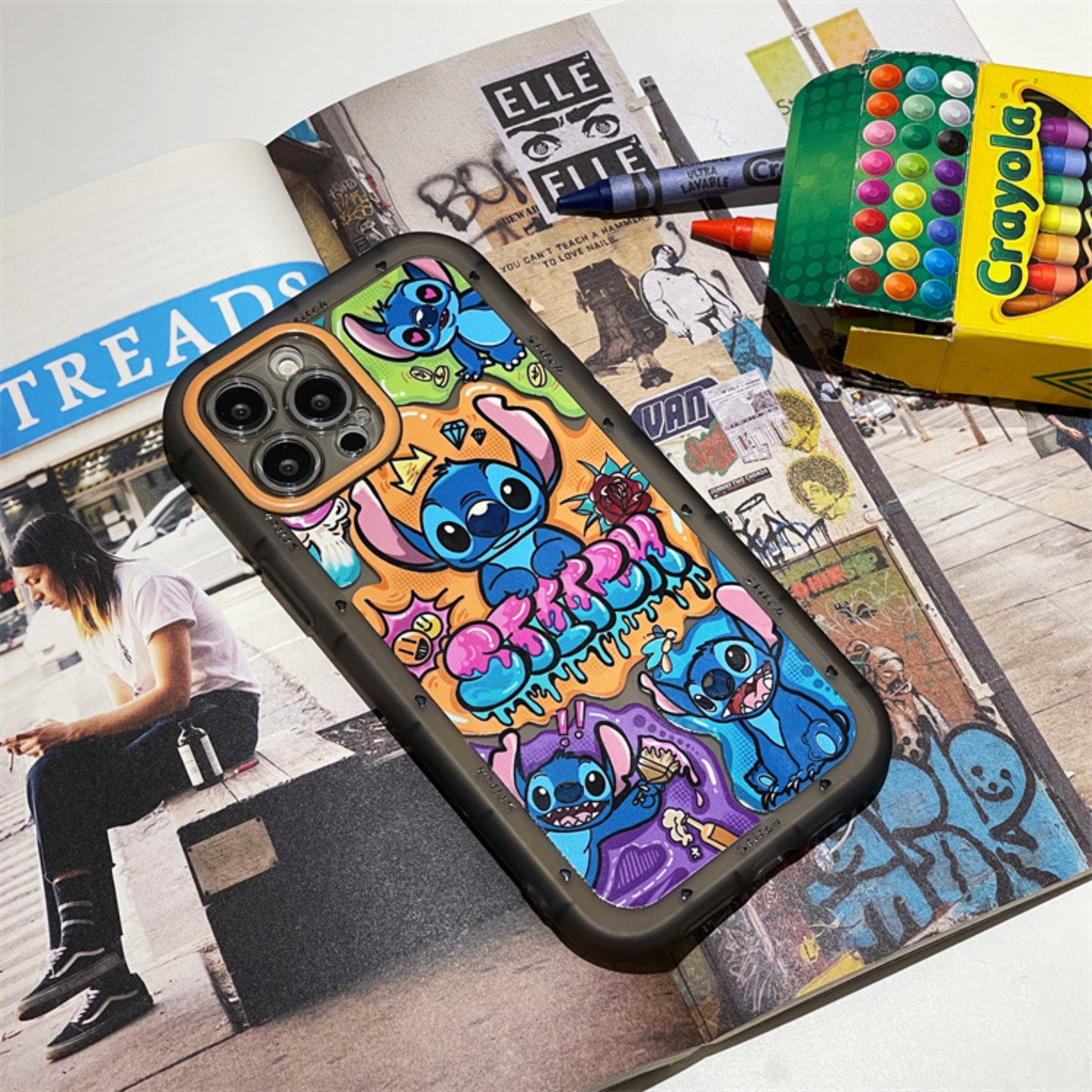 Stitch Graffiti Phone Case