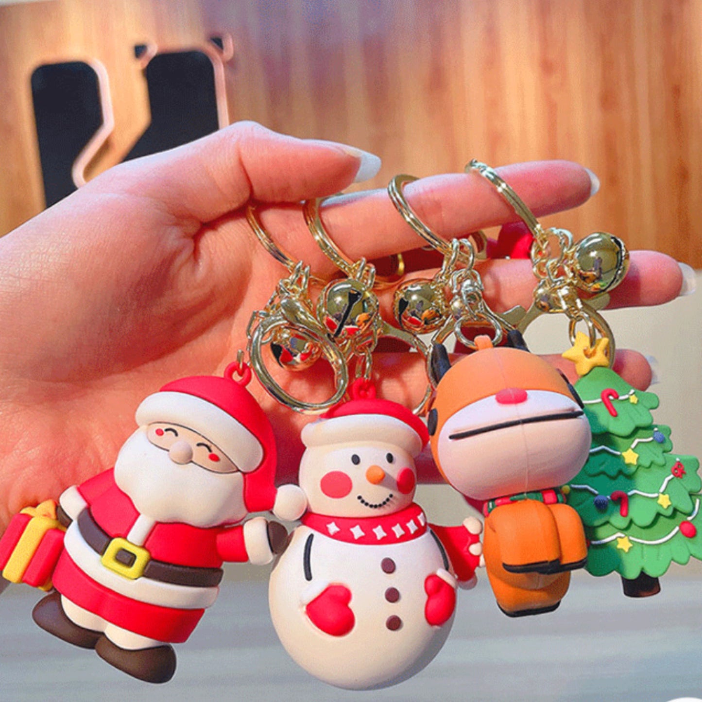 Snowman Keychain