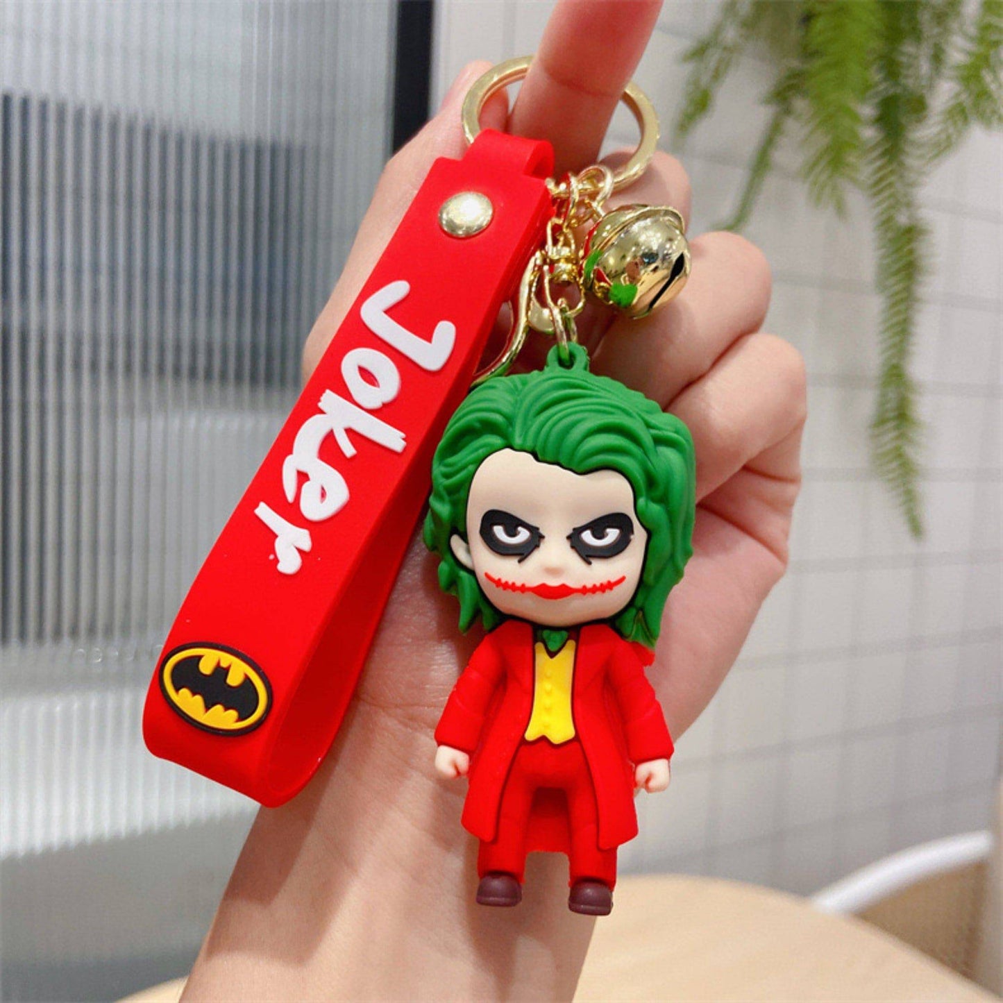Red Suit Joker Keychain.