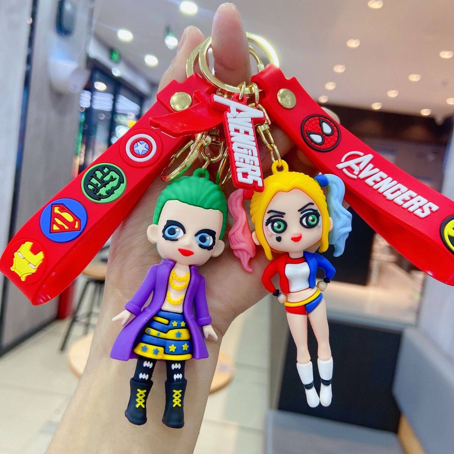 Suicide Squad Joker Keychain.