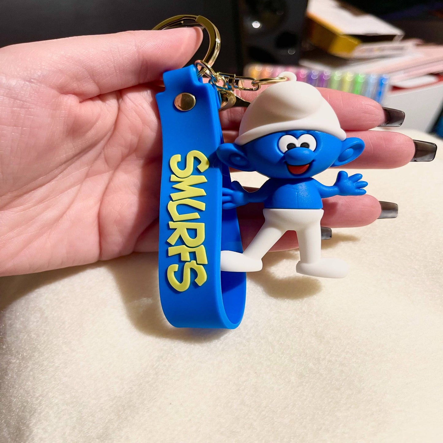 Smurfs Boy Keychain.