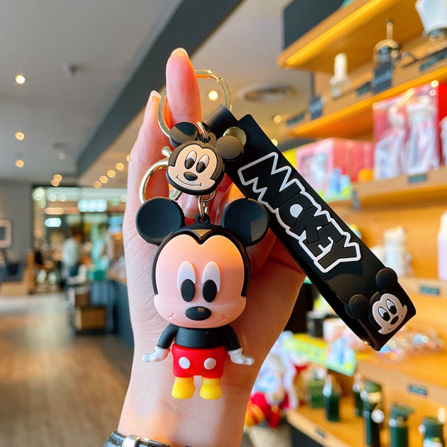 Mickey Mouse Keychain.