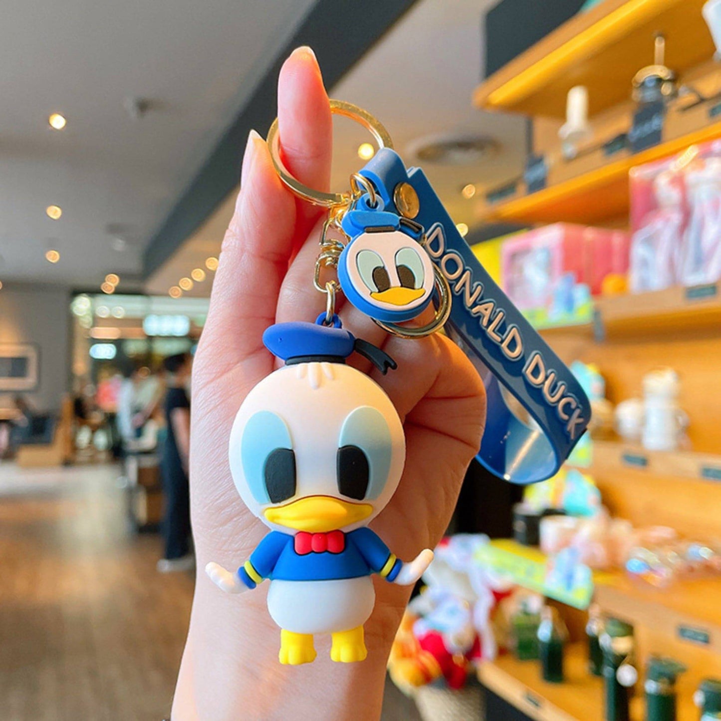 Donald Duck Keychain.