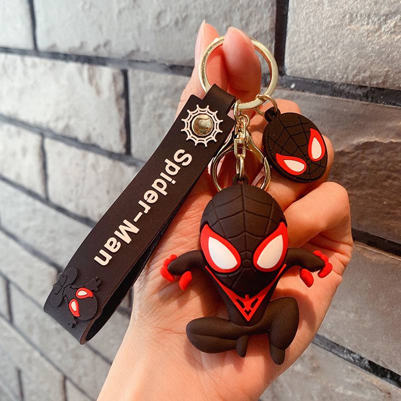 Spiderman black outfit Keychain.