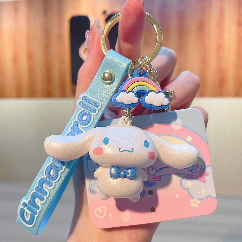 Cinnamoroll sparkly collection Keychain.