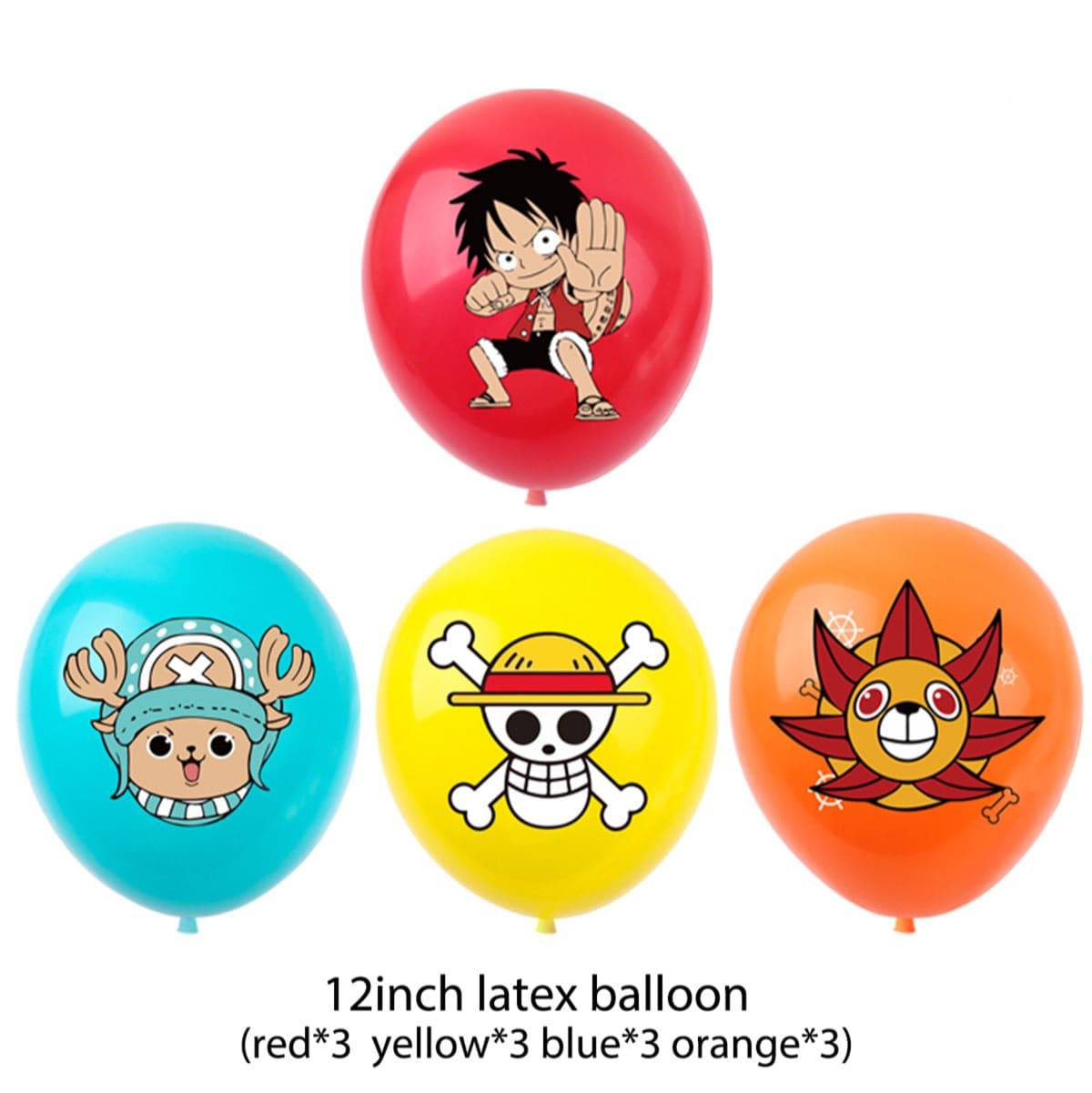 One Piece Birthday party set.