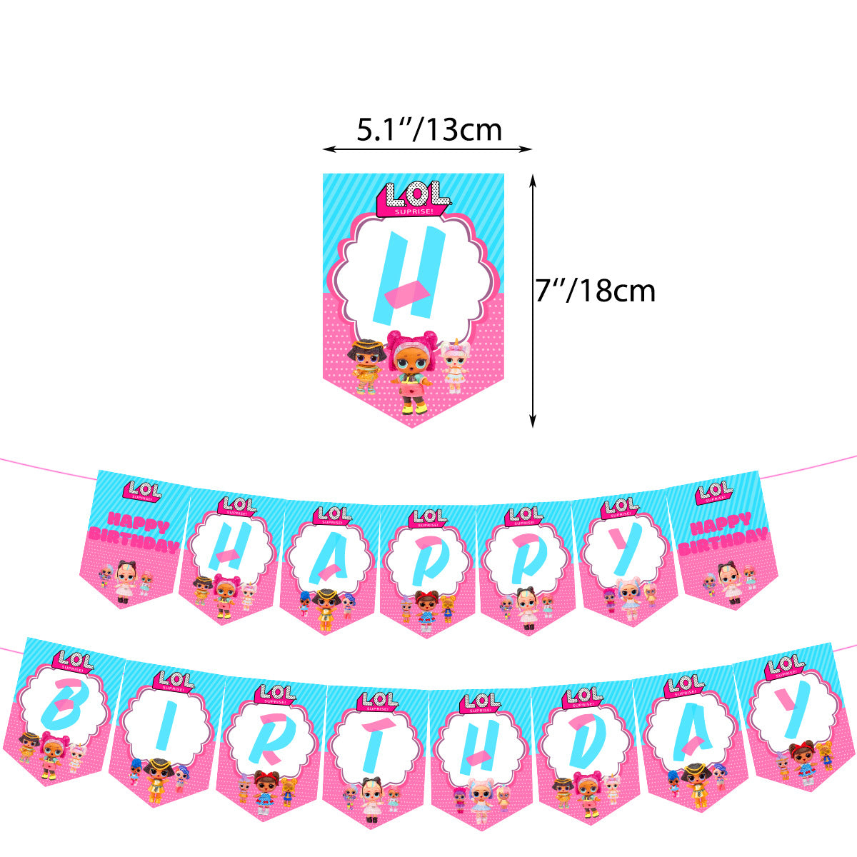 LOL Birthday party set