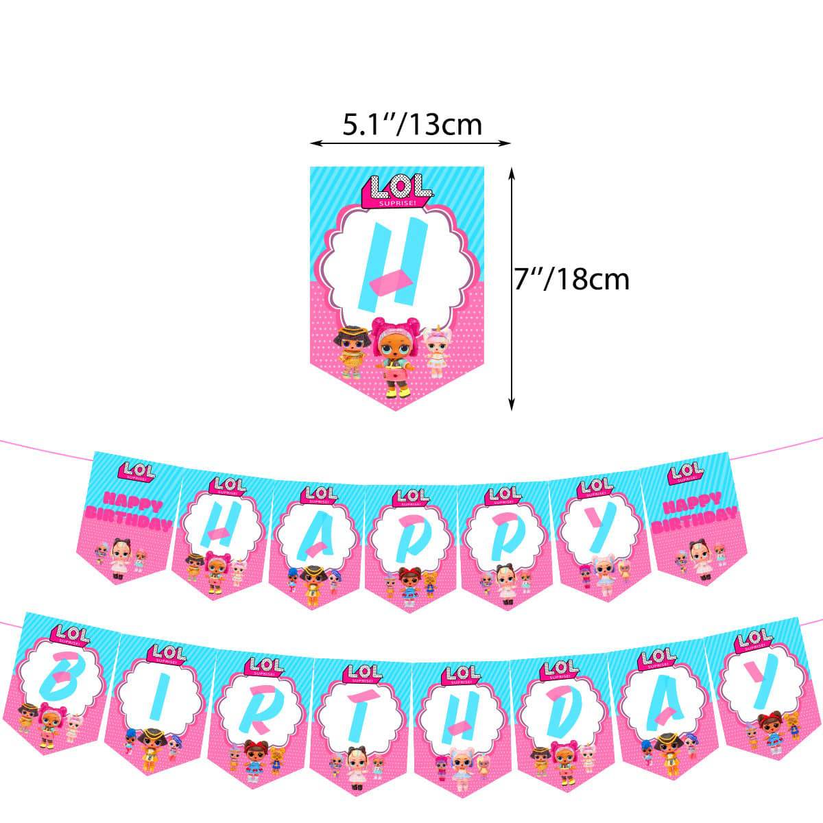 LOL Birthday party set.