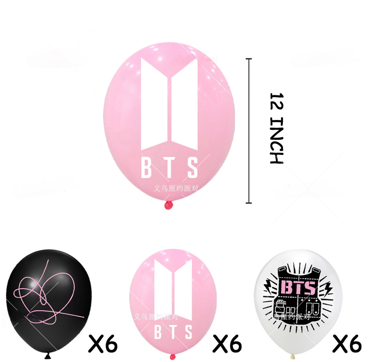 BTS Birthday party set.