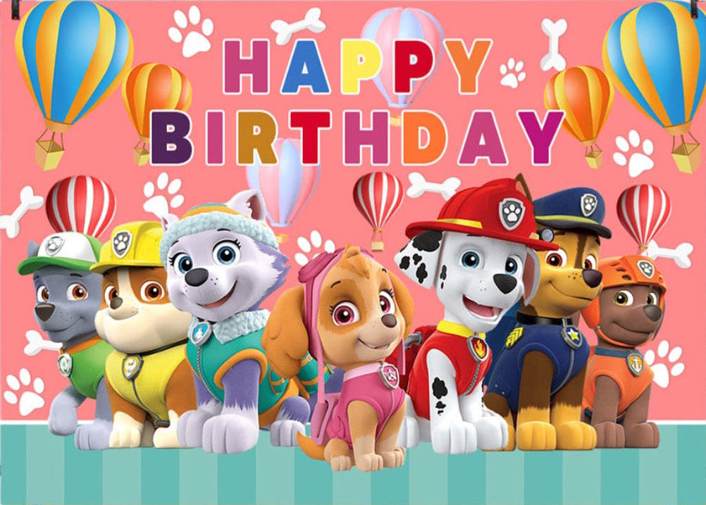Paw Patrol All Pups Birthday party set