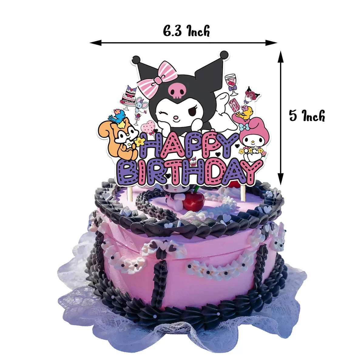 Kuromi Birthday Party Decorations – Complete Decoration Set