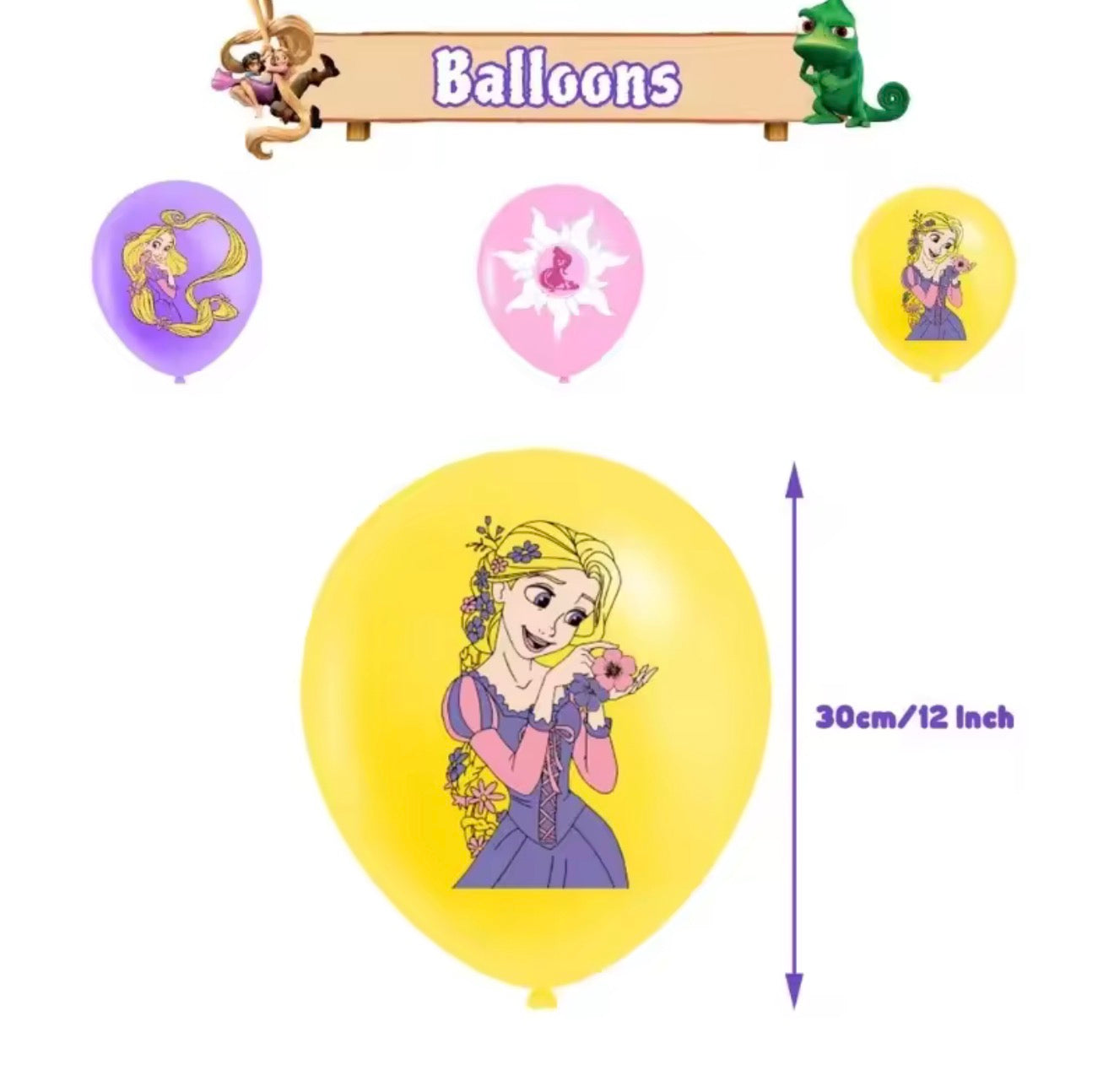 Rapunzel Party Decorations – Complete Decoration Set