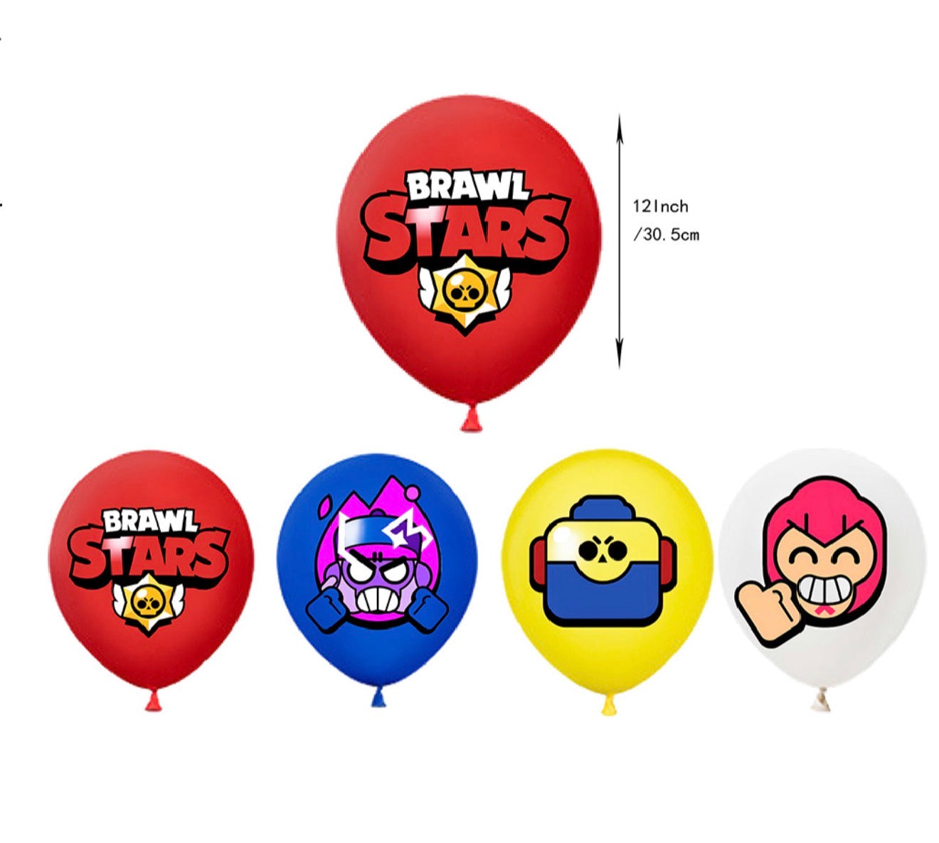 Décorations de fête d’anniversaire Brawl Stars (Style A)
