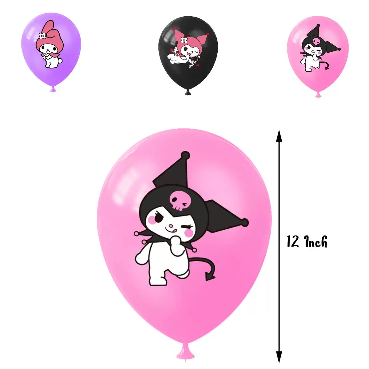 Kuromi Birthday Party Decorations – Complete Decoration Set