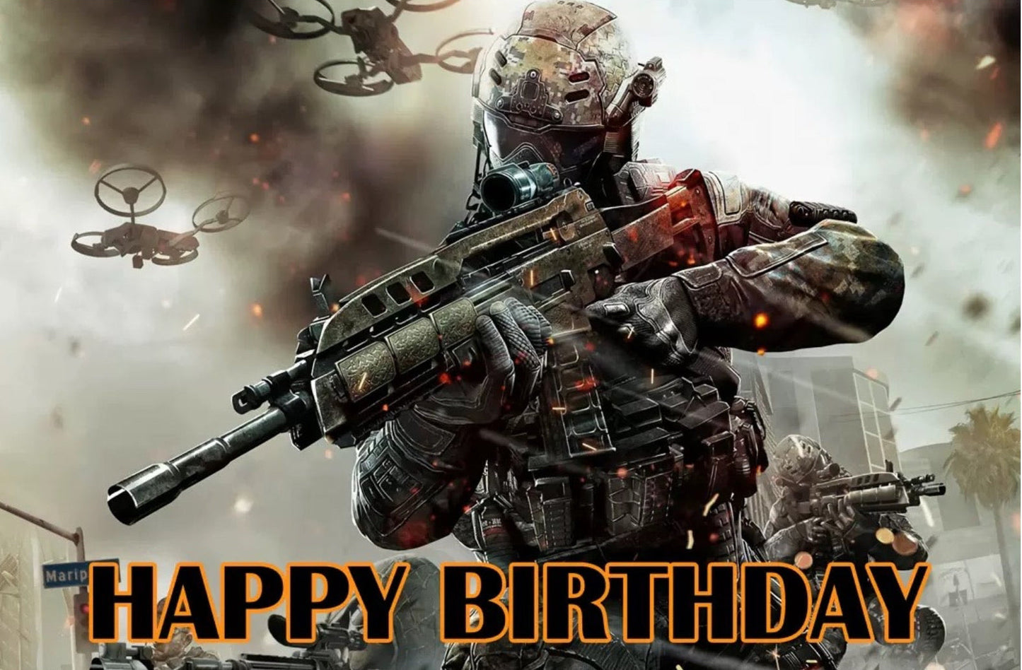 Call of Duty Birthday Party Decorations – Complete Decoration Set