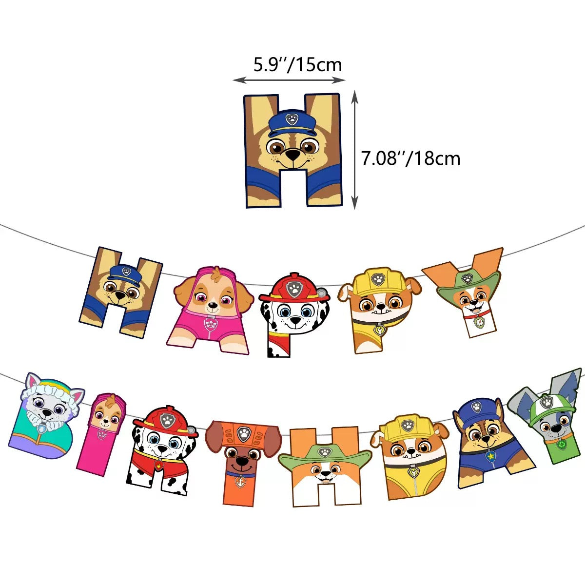 Paw Patrol All Pups Birthday party set