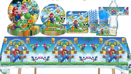 Super Mario party decorations set-table decor