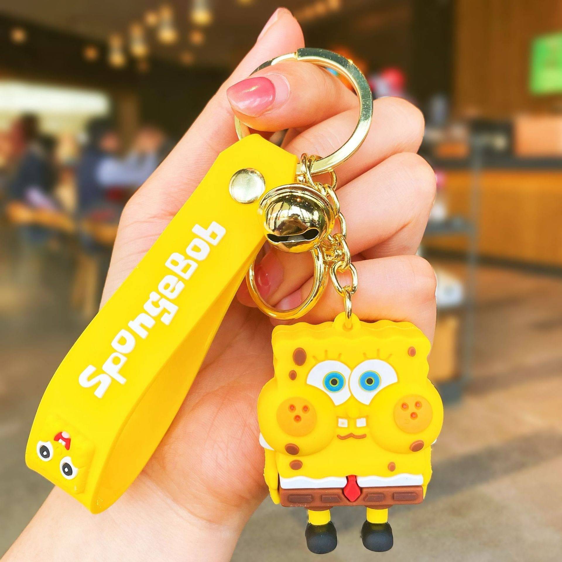 Sponge Key Chain SpongeBob Keychain – Shopping Island