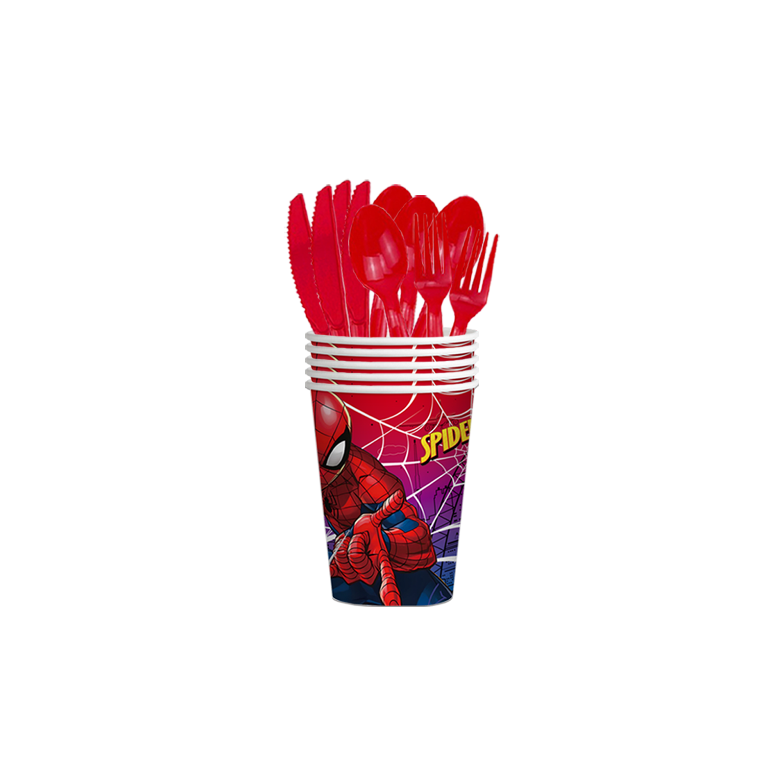 Spiderman party decorations set-table decor.