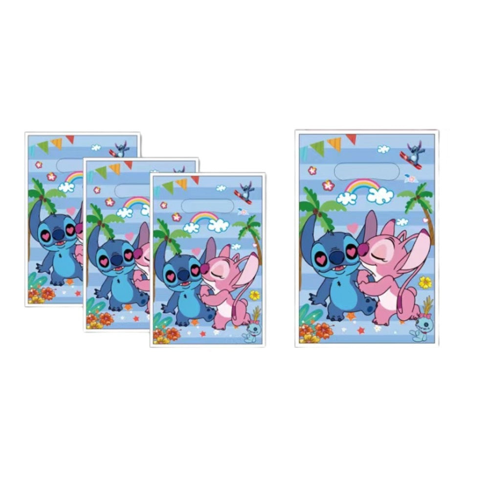 Stitch Blue & Pink Party decorations Set – Complete Table Decor Kit.