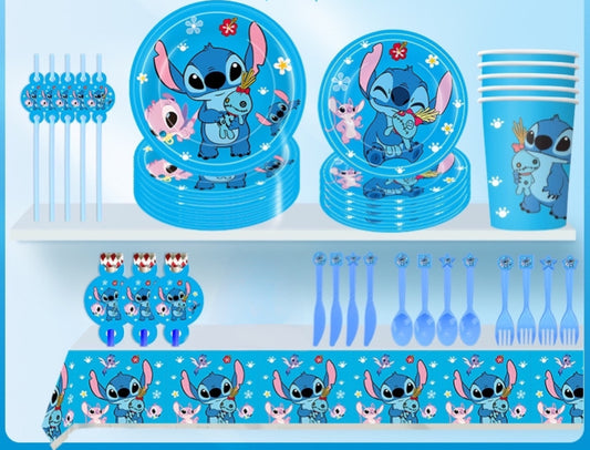 Stitch party decorations set-table decor.