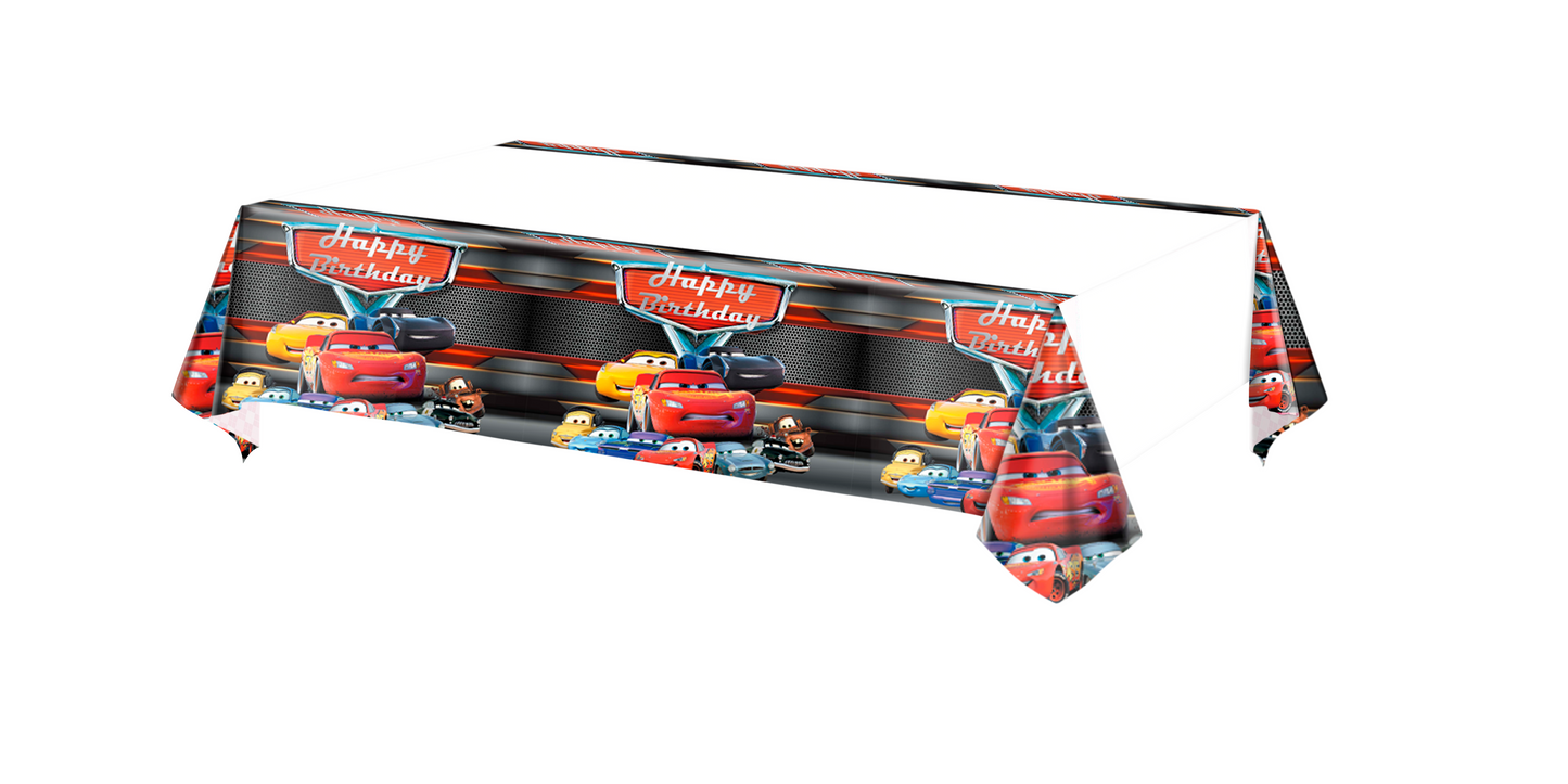 Cars McQueen party decorations set-table decor.