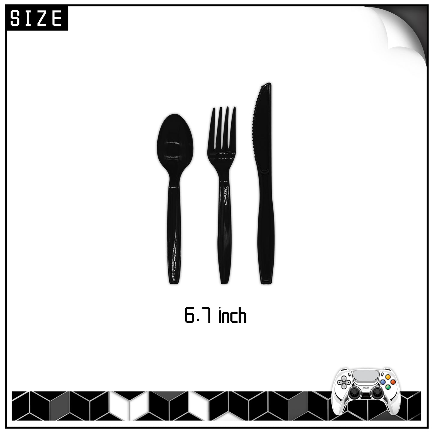 Gamer Party Supplies | Complete Decoration Set for 10 or 20 Guests.