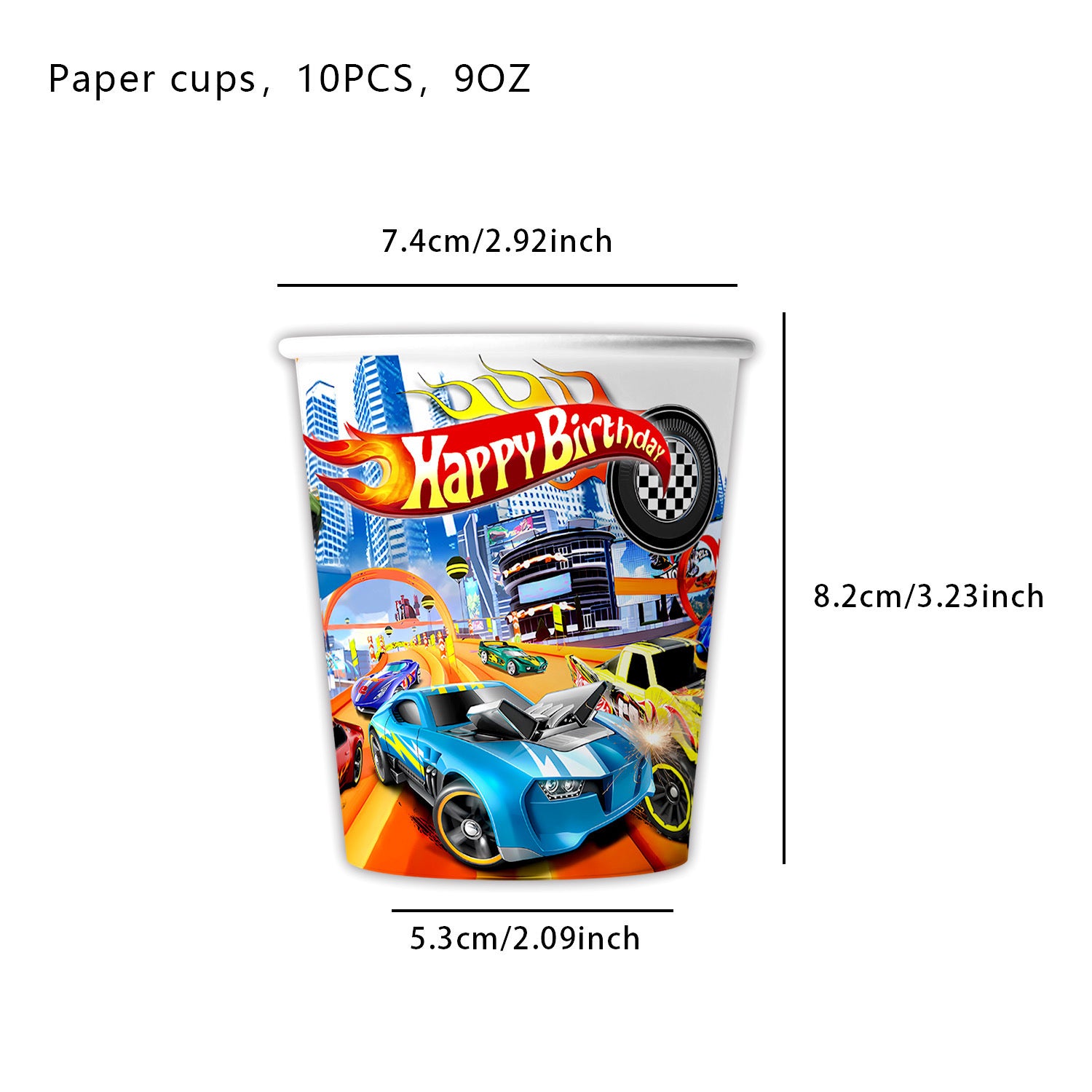 Hot Wheels party decorations set-table decor.