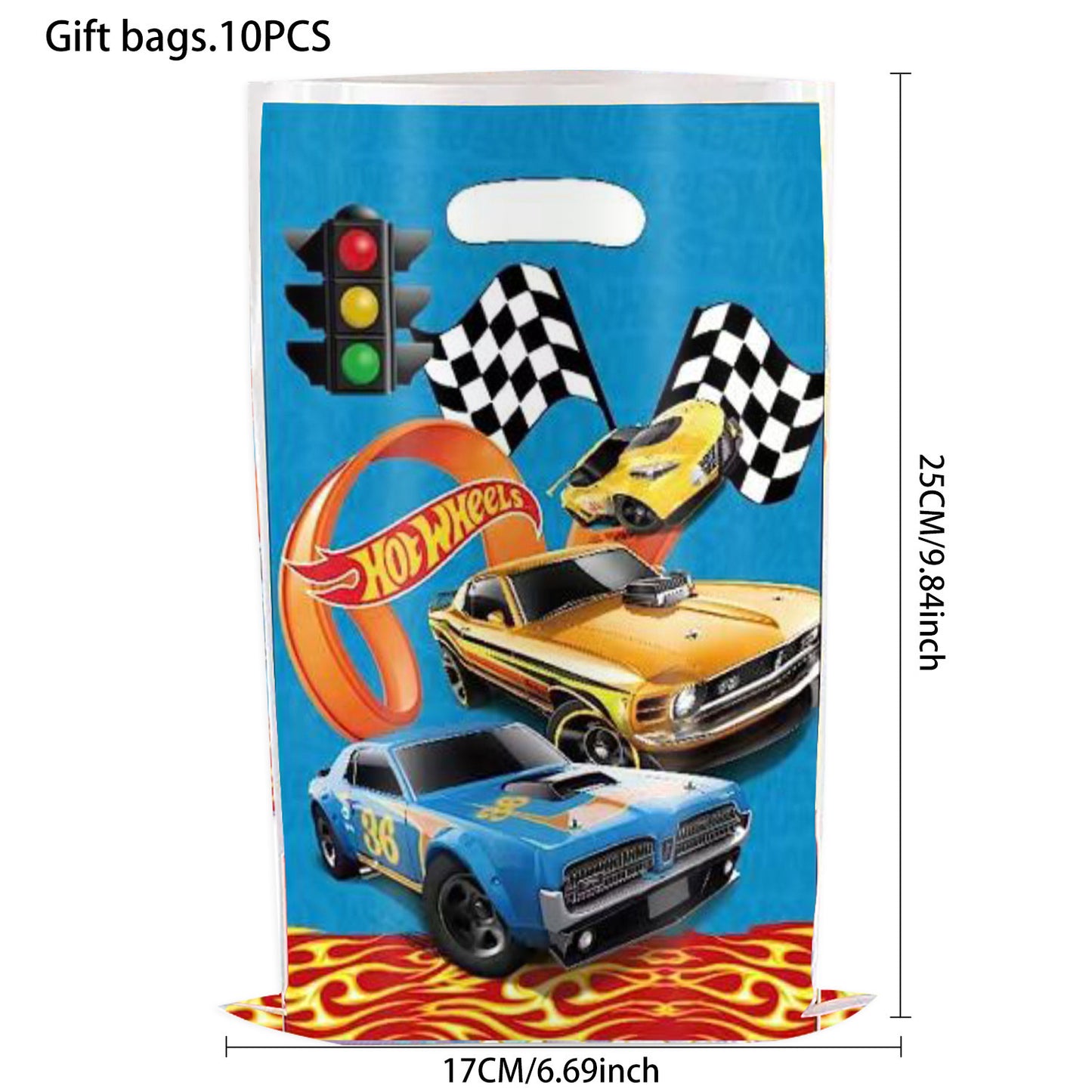 Hot Wheels party decorations set-table decor.