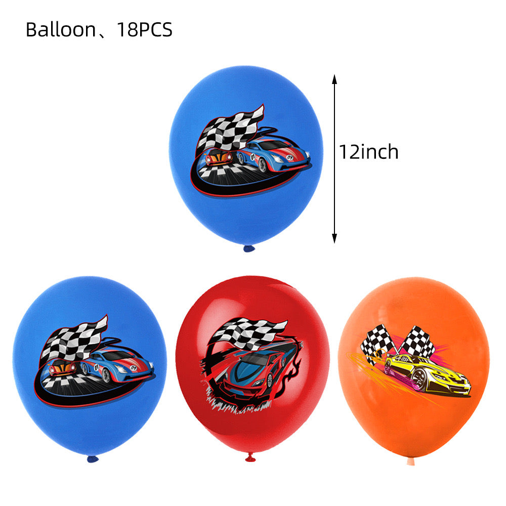Hot Wheels party decorations set-table decor.