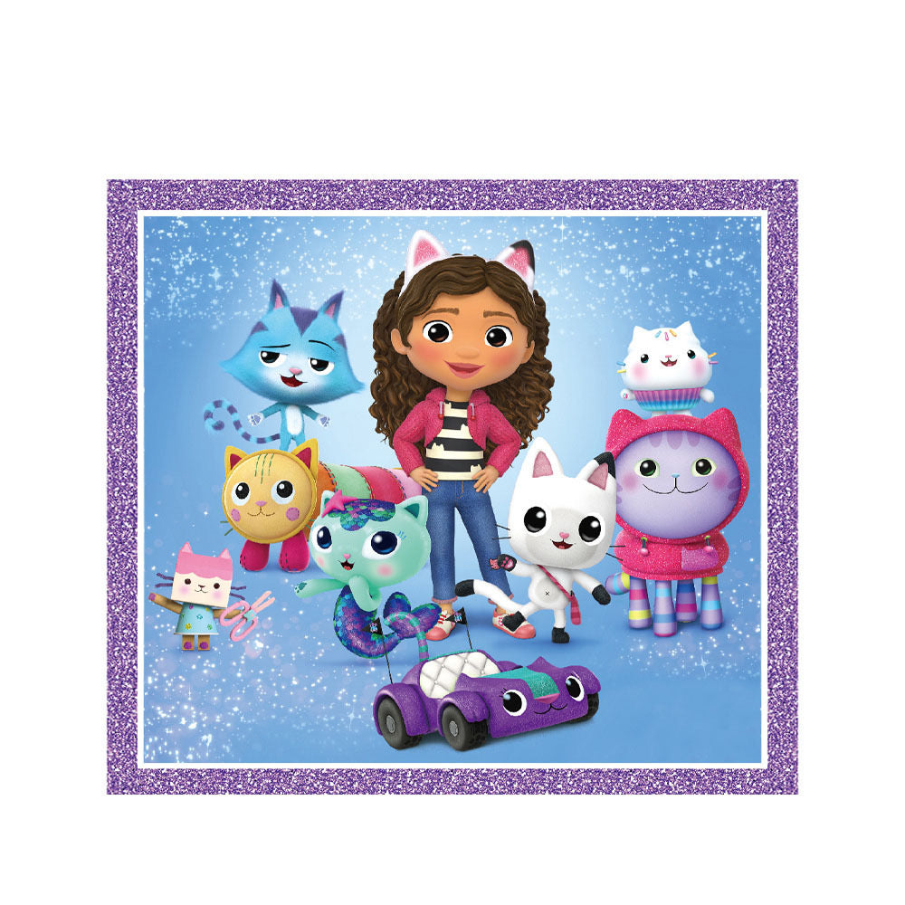 Gabby’s Dollhouse Birthday Party Set – Complete Table Decor Kit.