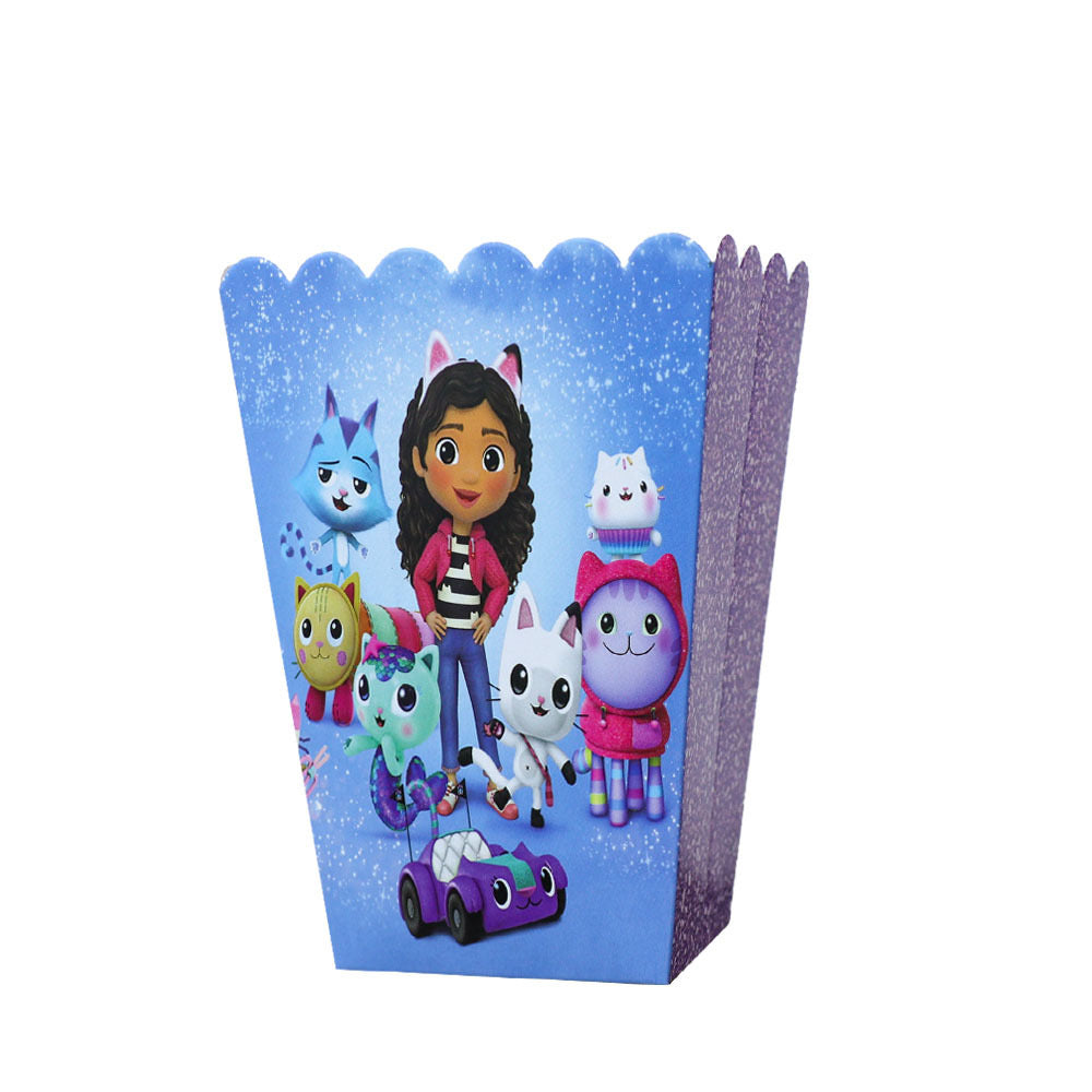 Gabby’s Dollhouse Birthday Party Set – Complete Table Decor Kit.