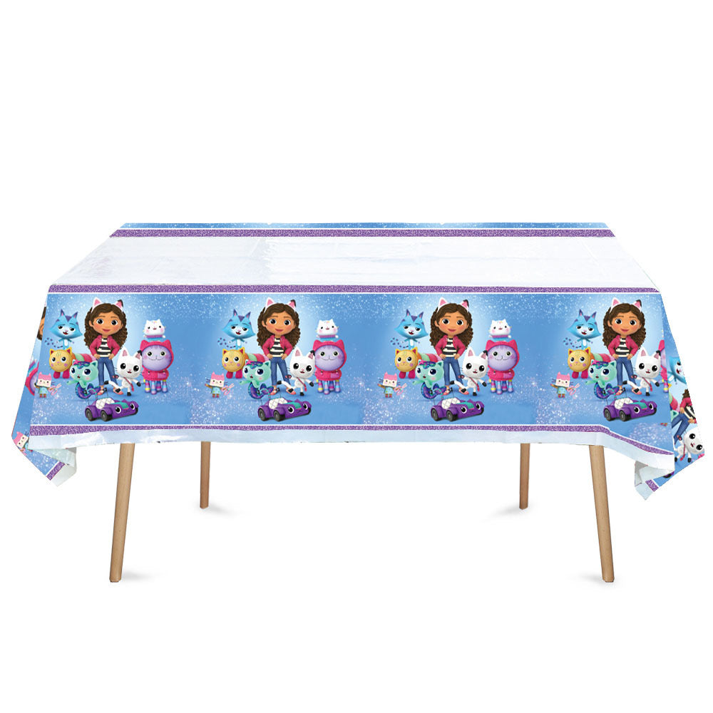 Gabby’s Dollhouse Birthday Party Set – Complete Table Decor Kit.