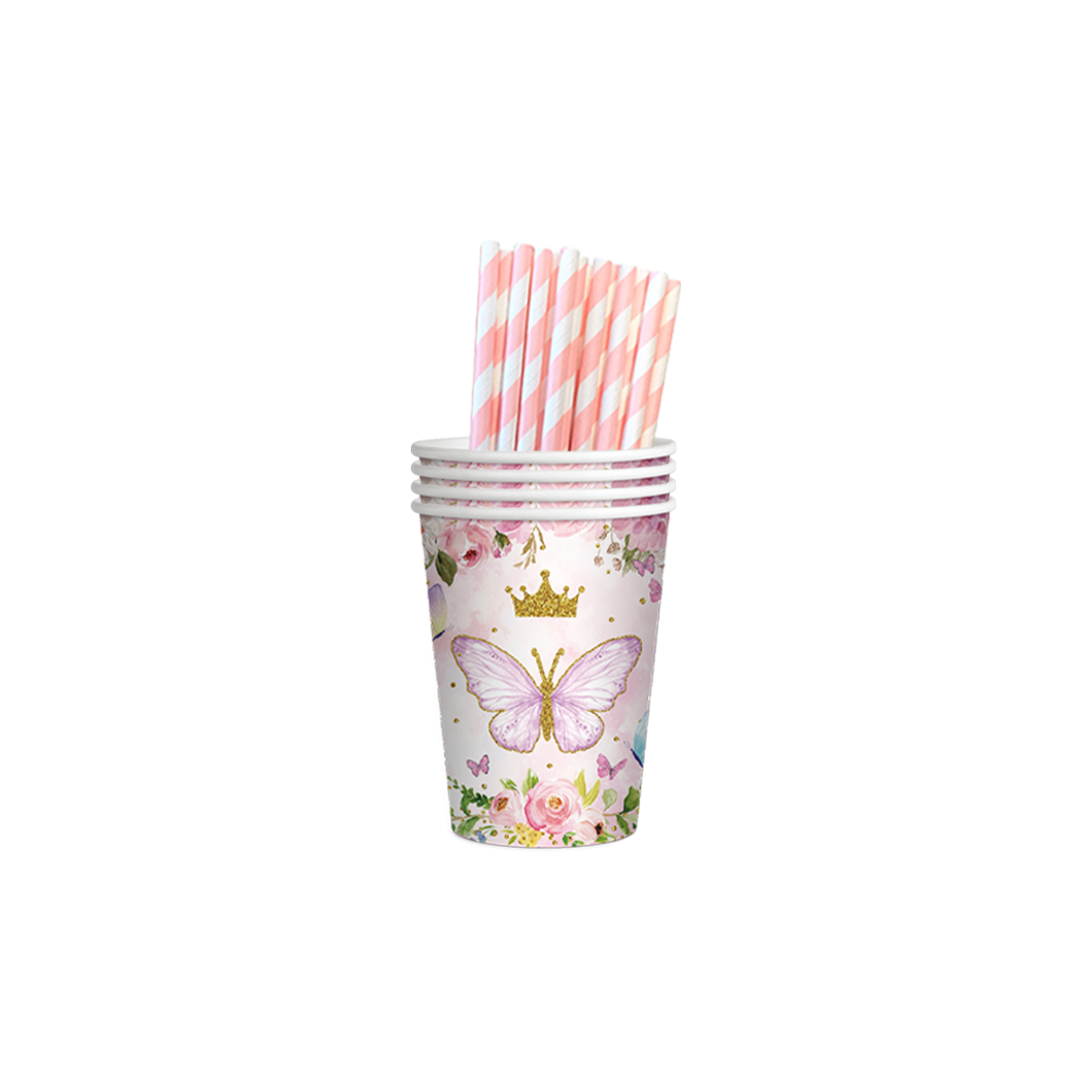Butterflies Party Supplies | Complete Decoration Set for 10 or 20 Guests.