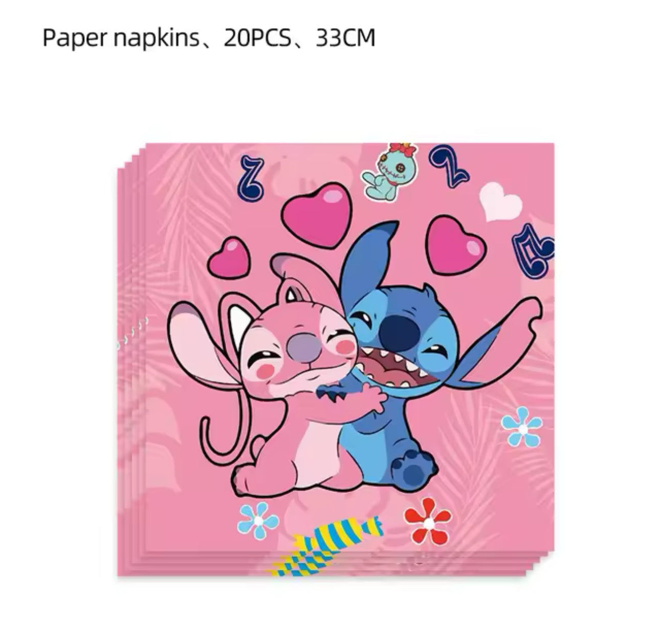 Stitch Party Supplies | Complete Decoration Set for 10 or 20 Guests.