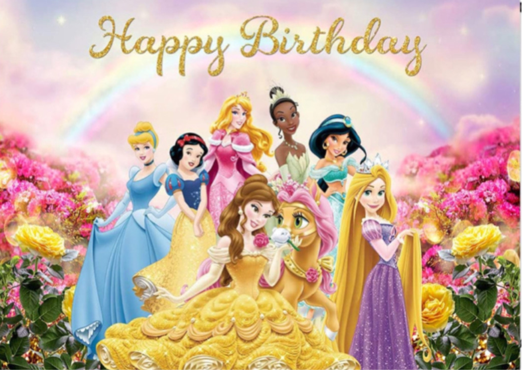 Princesses Birthday Party Decorations – Complete Decoration Set.