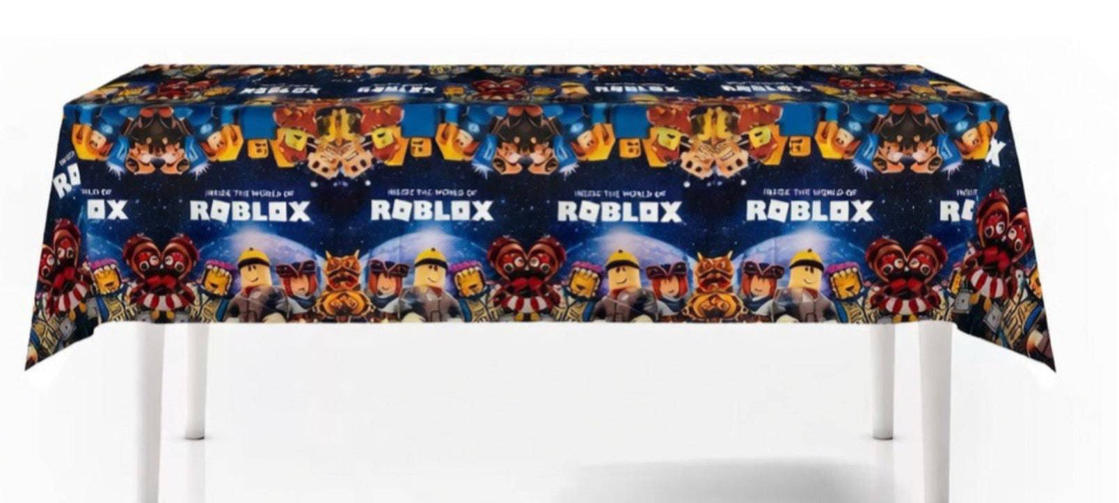 Roblox party tablecloth.  Fast shipping within Europe. 
