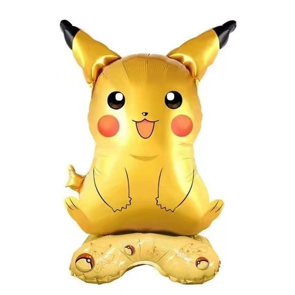 Pikachu foil balloons.
