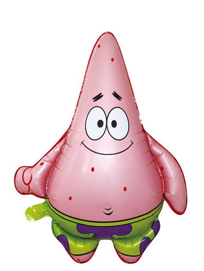 Spongebob foil balloons.