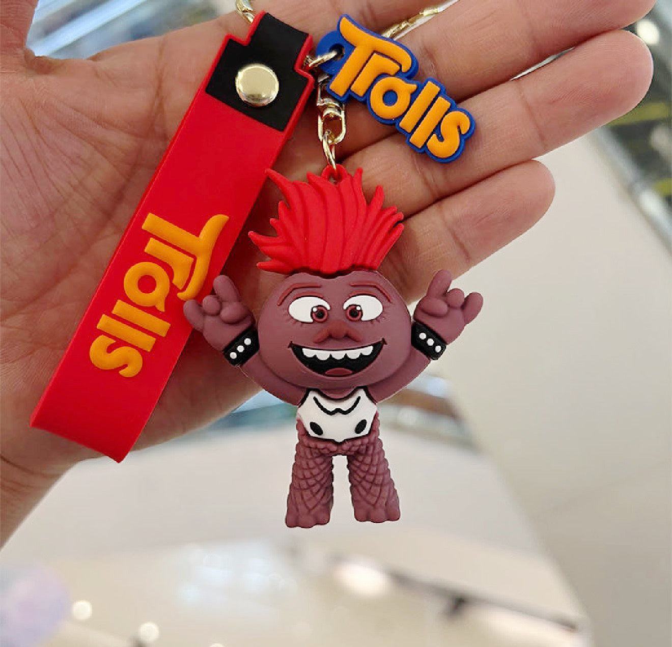 Trolls boy Keychain.