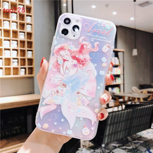 Ariel Frosted White Phone Case