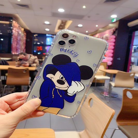 Mickey Mouse in Blue Hoodie phone case