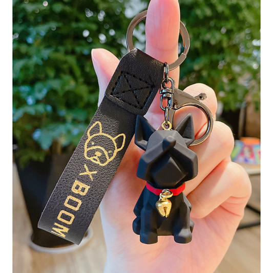 Black Dog 01 Keychain