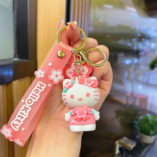 Sakura Hello Kitty Keychain