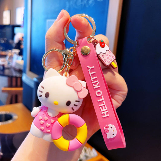 Hello Kitty Summer Keychain