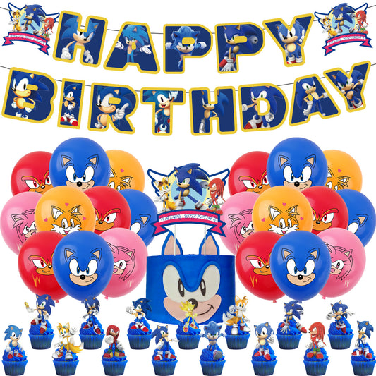 Sonic Birthday party set
