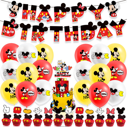Mickey Birthday party set